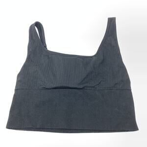 PINK Victoria's Secret Active Bra Women's Sz Small Seamless Lightly Lined Black